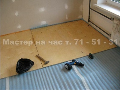 Как прикрепить фанеру