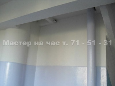 Как побелить потолок
